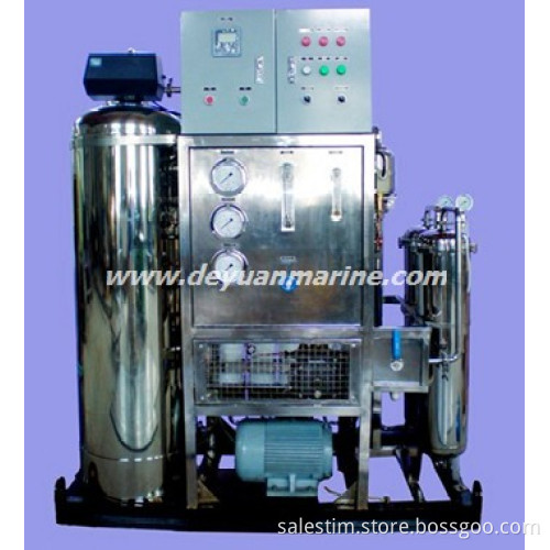 Marine Reverse Osmosis desalting plant